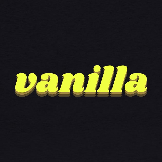 vanilla by thedesignleague